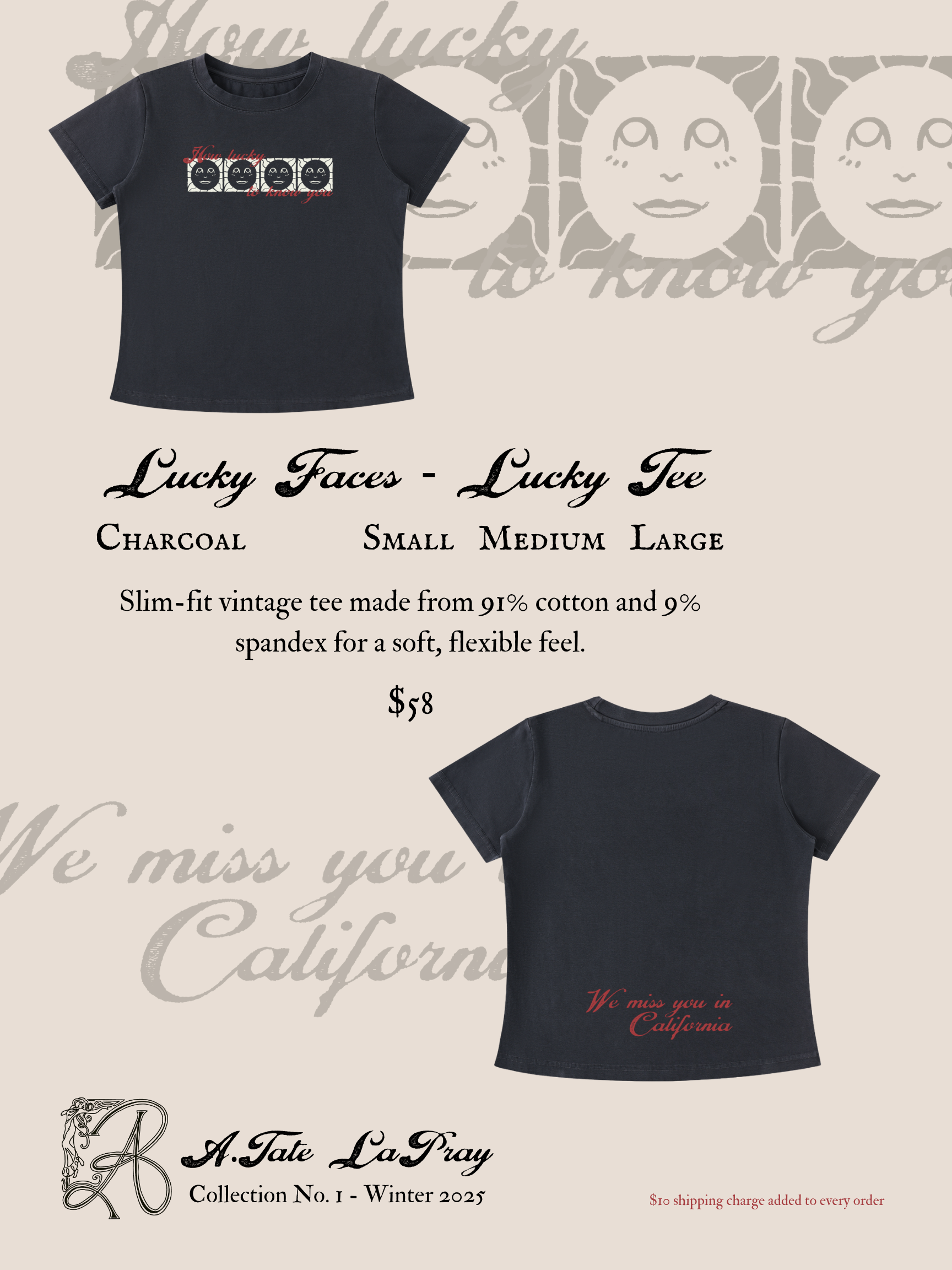 Lucky Faces - Lucky Tee